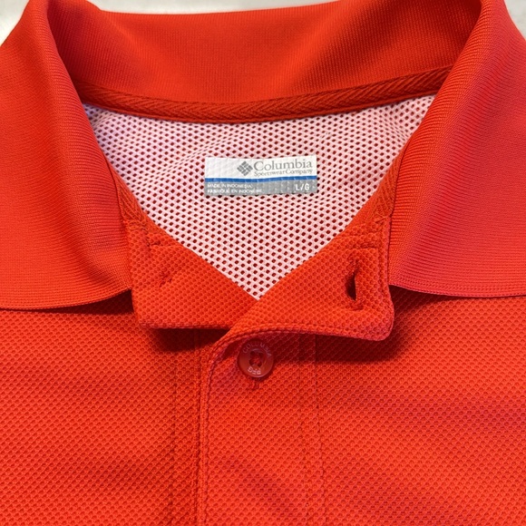Columbia PGF AUBURN Polo Size Large - Picture 4 of 9